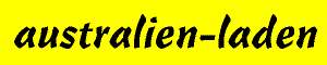 Das Banner vom Australien-Laden
